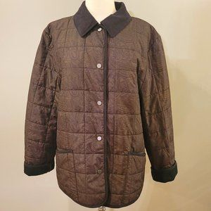 Real Clothes-Saks Fifth Ave Quilted Puffer Jacket